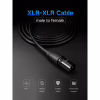 Кабель мультимедійний XLR M to XLR F 5.0m AV130 black Ugreen (20712) - Image 2