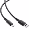 Дата кабель USB 2.0 AM to USB-C 1.2m 3A 60W silicone black Acefast (6974316284178) - Image 3