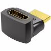 Перехідник HDMI F to HDMI M 270° 4K 60Hz PVC Vention (AINB0) - Image 2