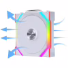 Кулер до корпусу Lian Li Uni Fan SL WIRELESS Reverse, 120-1, Wh (G99.12RSL1W1W.00) - Image 6