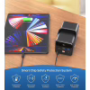 Батарея універсальна Choetech 50000mAh, PD/3.0/65W, QC/3.0/18W, USB-C, 3*USB-A, mirco USB, LED Light (B664-CCBE) - Image 6
