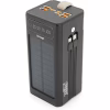 Батарея универсальная Linkage 50000mAh, Solar, 22.5W, cables Туре-С+Lighting, Black (LKP-47) - Image 3