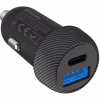 Зарядное устройство ColorWay USB-C PD35W + USB QC3.0 car adapter (CW-CHA064PD-BK) - Image 2