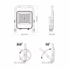 Прожектор Videx LED акумуляторний PREMIUM VIDEX F2A 50W 5000K (VL-F2A-505) - Image 5
