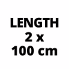 Направляющая шина Einhell алюмініq, 2 шт, 1000 мм (4502118) - Image 3