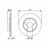 Тормозной диск Bosch 0 986 479 R97 - Image 5