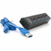 Концентратор Voltronic USB 3.0 to 4xUSB with switches (YT-3H4S/1TB) - Image 3