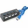 Концентратор Voltronic USB 3.0 to 4xUSB with switches (YT-3H4S/1TB) - Image 4