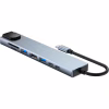 Концентратор Dynamode USB-C 8-in-1 HDMI 4K30Hz + 1xRJ45 + 1xUSB 3.0 + 1xUSB 2.0 + 1xUSB-C PD (BYL-2017L) - Image 2