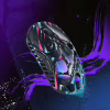 Мишка GravaStar Mercury X Pro 8K RGB Wireless/Bluetooth/USB Neon Graffiti (GS_X_PRO_CG_BLK) - Image 4