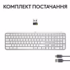 Клавіатура Logitech MX Keys S Wireless UA Pale Grey (920-011588) - Image 9