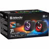 Акустическая система Defender J1 LED USB Black (65961) - Image 8