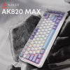 Клавіатура Ajazz AK820 MAX Magnetic Switch RGB USB White (AK820MAX-WM-PWB) - Image 3
