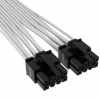 Кабель живлення video power 12+4pin PCIe Gen 5 12VHPWR 600W white Corsair (CP-8920332) - Image 2