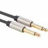 Кабель мультимедійний 6.35mm M to 6.35mm M 2.0m AV128 gray Ugreen (10638) - Image 2