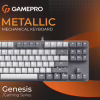 Клавіатура GamePro Genesis Metallic MK110G Outemu Red Switch USB UA Gray (MK110G) - Image 7