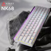 Клавиатура Ajazz NK68 Red Switch USB UA White (NK68-R-W) - Image 6