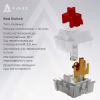 Клавиатура Ajazz NK68 Red Switch USB UA White (NK68-R-W) - Image 8