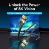 Кабель мультимедійний HDMI M to HDMI mini M 2.0m V2.1 8K 60Hz green Vention (AGJGH) - Image 3