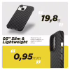 Чехол для мобильного телефона Armorstandart LikeCarbon MagCase Apple iPhone 15 Pro Max Black (ARM69291) - Image 4