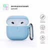 Чехол для наушников Armorstandart Hang Case для Apple AirPods 4 Light Blue (ARM81283) - Image 2