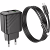 Зарядний пристрій HOCO CS23A USB-C PD30W + 1xUSB QC3.0 + cable USB-C to Lightning black (6942007609951) - Image 6