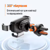 Универсальный автодержатель ColorWay Gravity Mechanical Car Mount Black (CW-CHG18-BK) - Image 7