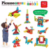 Конструктор Picasso Tiles Hedgehog Building Blocks Set 112 деталей (817338022631) - Image 2