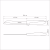 Кухонний ніж Tramontina Plenus Light Grey Bread 178 мм (23422/137) - Image 3