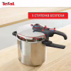 Каструля Tefal Secure Trendy Скороварка з паровим кошиком 8л (P2584401) - Image 4