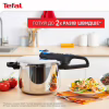 Кастрюля Tefal Secure Trendy Скороварка з паровим кошиком 8л (P2584401) - Image 5