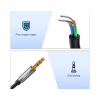 Кабель мультимедийный 3.5mm M to 3.5mm F 2.0m AV118 gray Ugreen (10594) - Image 8