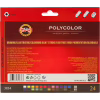 Карандаши цветные Koh-i-Noor Polycolor художественные 24 цвета (3834) - Image 2