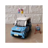 Конструктор LOZ mini Автомобіль MINI блакитний (1131) - Image 4