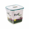 Пищевой контейнер Irak Plastik Fresh квадратний 1,1 л прозорий (5235) - Image 2
