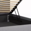 Ліжко м'яке MyBed Nela, 160х200, Сірий, з підйомним механізмом - Image 8