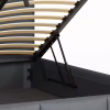Кровать мягкая, MyBed Nela, 160х200 ,Графитовая, с подъемным механизмом - Image 9