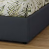 Ліжко м'яке MyBed Nela 160х200 Сіра з підйомним механізмом - Image 3