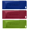 USB флеш накопитель Verbatim 3x16GB Slider Red/Blue/Green USB 2.0 (49326) - Image 3