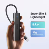 Концентратор Ugreen USB 3.0 to 4хUSB 3.0 1.0m Space Gray CM219 (35574) - Image 6