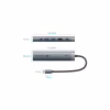Концентратор Vention USB-C 6-in-1 HDMI + 2xUSB 3.0 + RJ45 + PD 100W (TGNHB) - Image 2