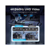 Концентратор Vention USB-C 5-in-1 3xUSB 3.0 + HDMI 4K60Hz + USB-C PD100W gray (TGMHB) - Image 5