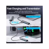 Концентратор Vention USB-C 5-in-1 3xUSB 3.0 + HDMI 4K60Hz + USB-C PD100W gray (TGMHB) - Image 6