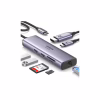 Концентратор Ugreen USB-C 6-in-1 2xUSB-A + 1xUSB-C PD100W + DisplayPort 4K60Hz + 1xRJ45 1000Mbps black (75643) - Image 4
