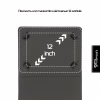 Чехол для планшета Armorstandart Silicone Hooks 12 Universal Tablet Black (ARM91206) - Image 4
