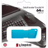 USB флеш накопичувач Kingston 64GB DataTraveler Exodia M USB 3.2 Gen1 Aqua Blue (KC-U2L64-7LB) - Image 4