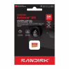 Карта пам'яті SanDisk 64GB microSDXC C10 UHS-I U3 A2 V30 R170/W80MB/s Extreme GO (SDSQXGN-064G-GN6MN) - Image 3