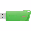 USB флеш накопитель Kingston 128GB DataTraveler Exodia M Green USB 3.2 (KC-U2L128-7LG) - Image 2