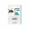USB флеш накопичувач Wibrand 128GB Bee Silver USB 3.2/Type-C (WI3.2TC/BE128TC039S) - Image 4
