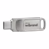 USB флеш накопичувач Wibrand 256GB Bee Silver USB 3.2/Type-C (WI3.2TC/BE256TC039S) - Image 2